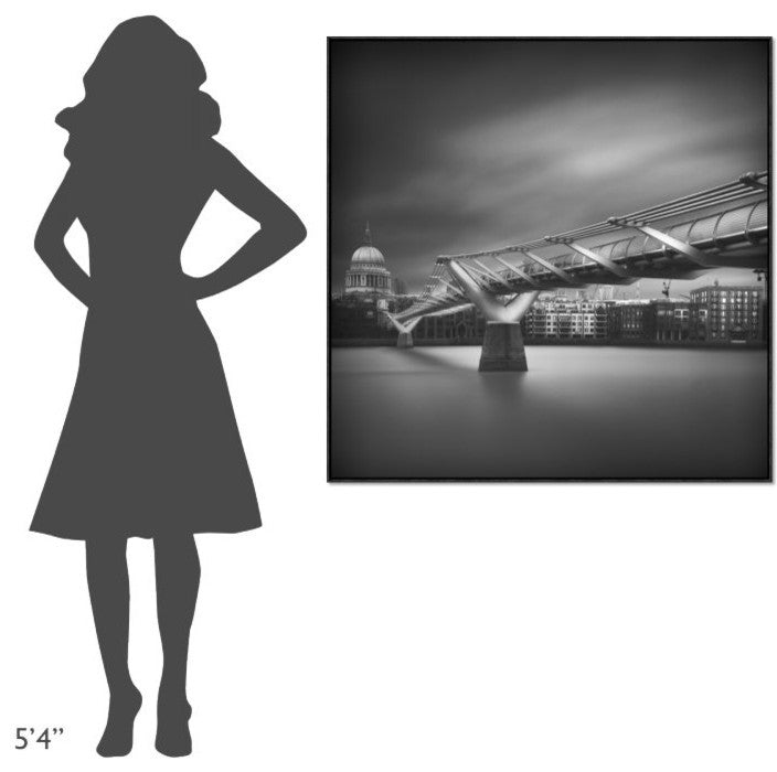 Millennium Bridge, 40"x40"