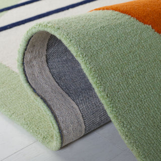 Safavieh Rodeo Drive Collection RD883Y Rug, Green/Black, 8' X 10'