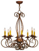26W Elisha 8 LT Chandelier