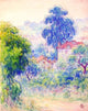 Claude-Emil Schuffenecker Houses in a Garden - 20" x 25" Premium Canvas Print