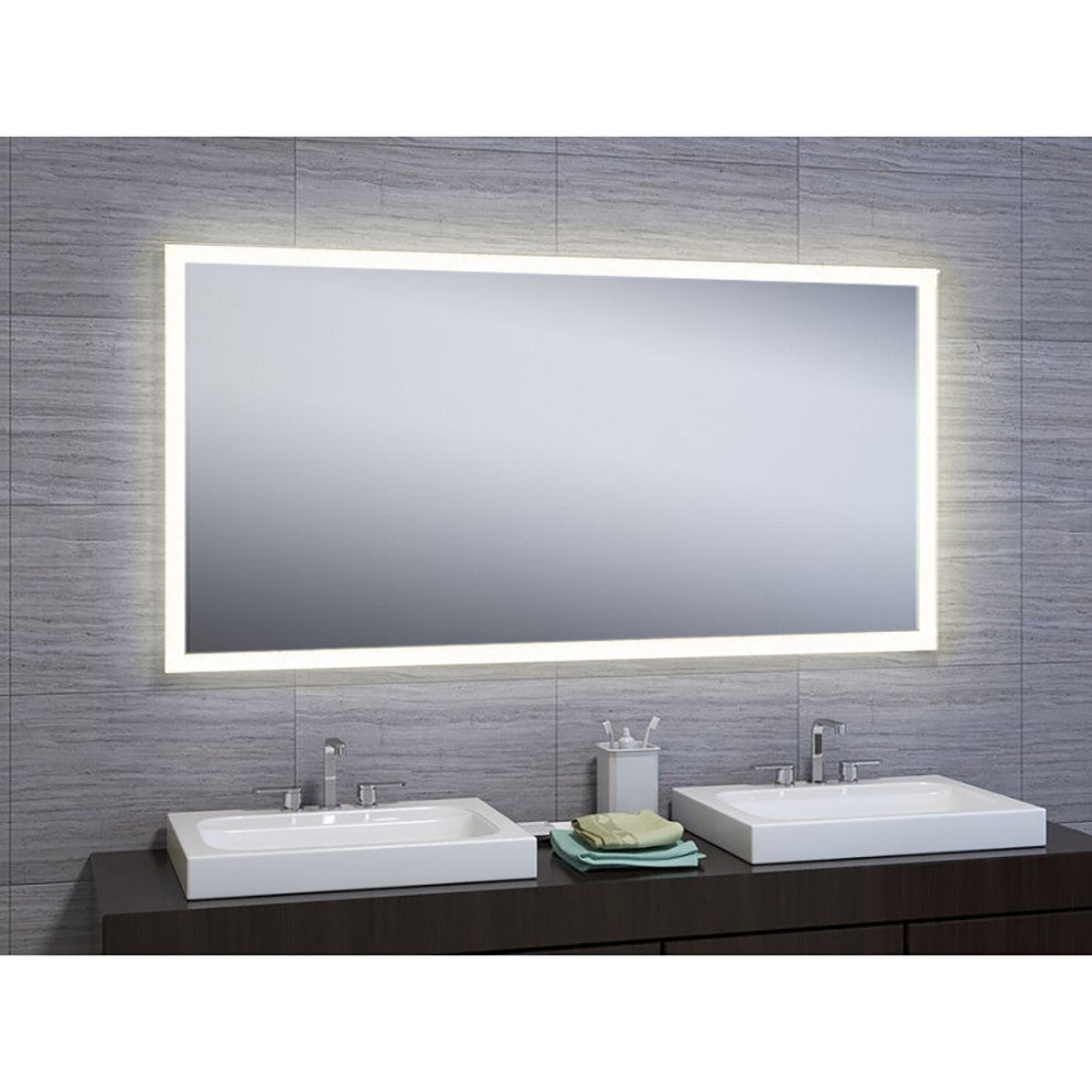 Luminous LED Mirror, 60"x36"x1.75"
