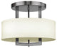 Hinkley Hampton Three Light Semi-Flush Mount 3200AN
