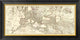 "Theatrum Historicum, 1705" Framed Canvas Giclee by Guillaume de Lisle, 34x17"