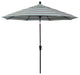 9' Aluminum Umbrella Auto Tilt Bronze, Gateway Mist