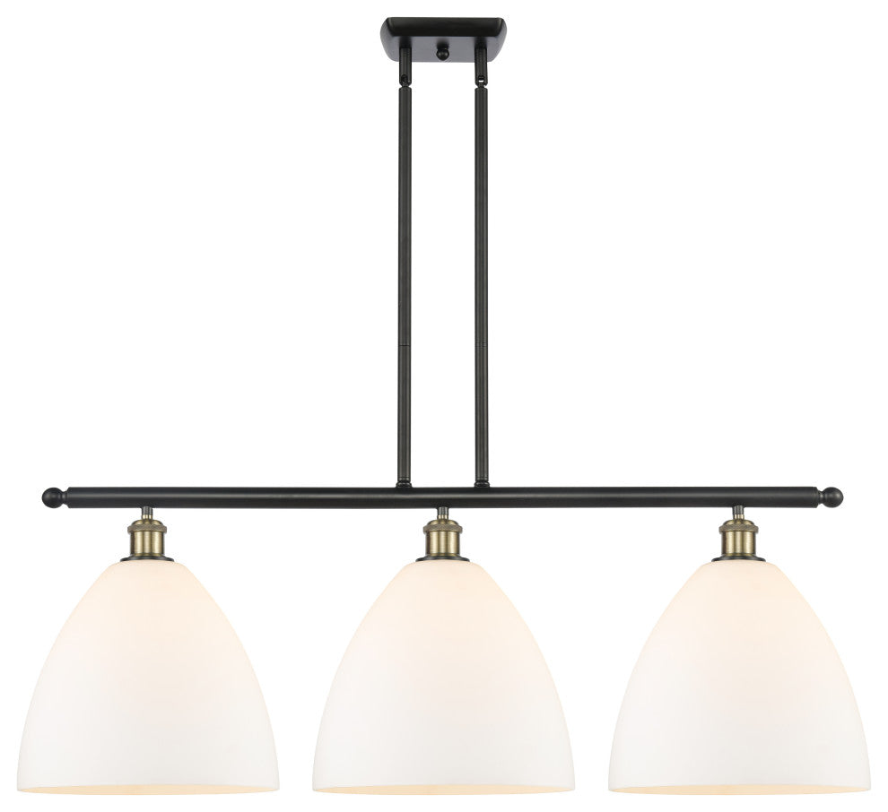 Innovations 516-3I-BAB-GBD-121-LED 3 Light Island Light, Black Antique Brass