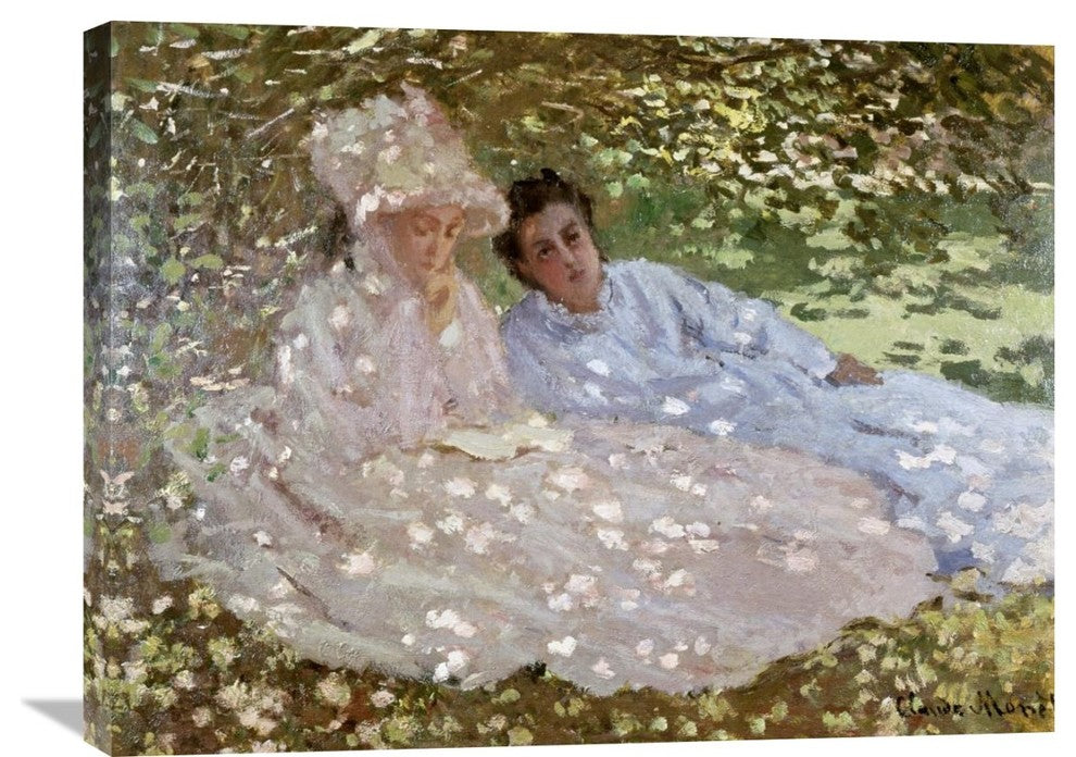 "Madame Monet in the Garden" Artwork, 30"x22"