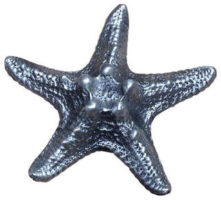 Starfish Knob, Antique Brass