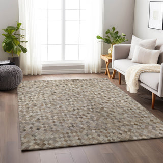 Addison Premium Washable Mayfield AMF101 Gray 3' x 5' Rug