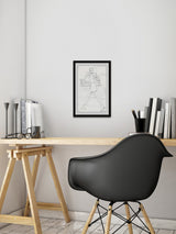 "Boots on Point" Framed Painting Print, 16"x24"