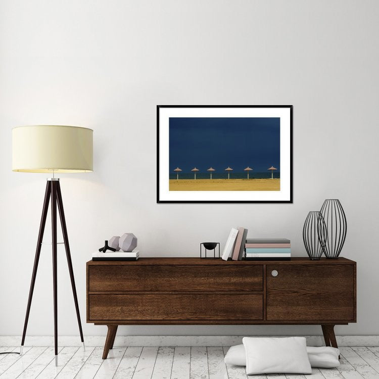 "Coming Hurricane" Framed Digital Print by Andriy Kovach, 44x32"