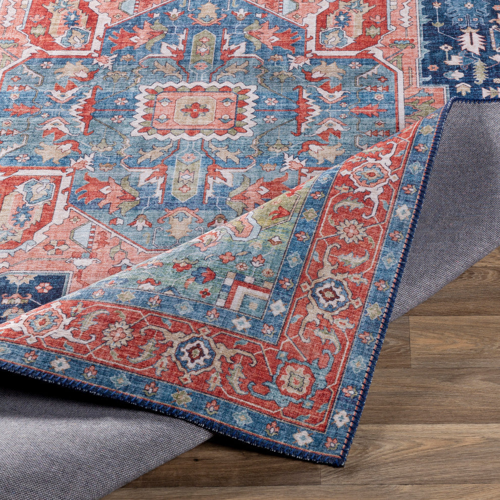Iris IRS-2312 Traditional Blue 2'3"x3'9" Area Rug