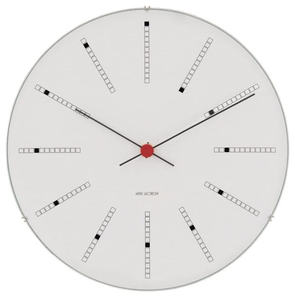 Arne Jacobsen Bankers Wall Clock, 48cm