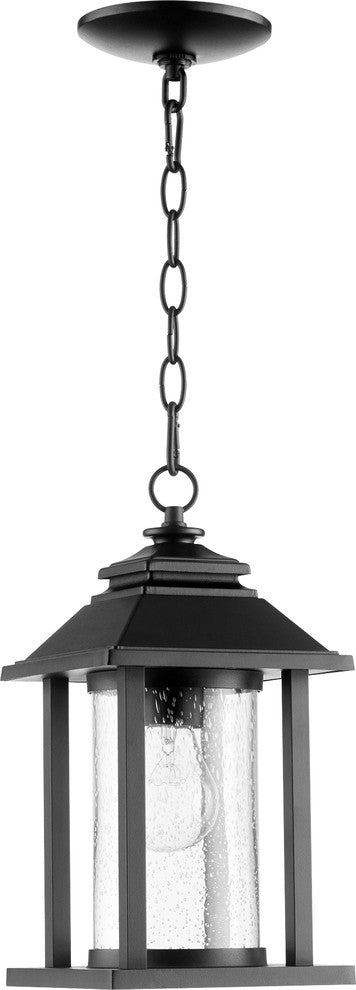 Crusoe 7" Pendant Outdoor, Noir
