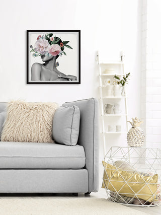 "A Visiting Soul" Framed Painting Print, 18x18