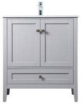 Elegant Lighting VF21130 Hamilton 30" - Grey