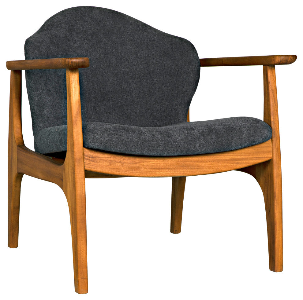 Vittorio Chair With Grey Fabric