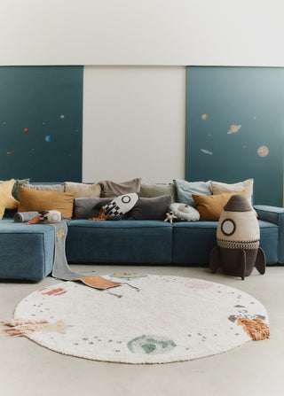 InterstellarJourney Washable Area Rug