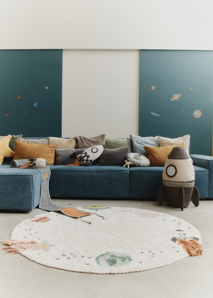 InterstellarJourney Washable Area Rug