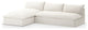 Grant Outdoor 2 Pc Sectional-Faye Cream