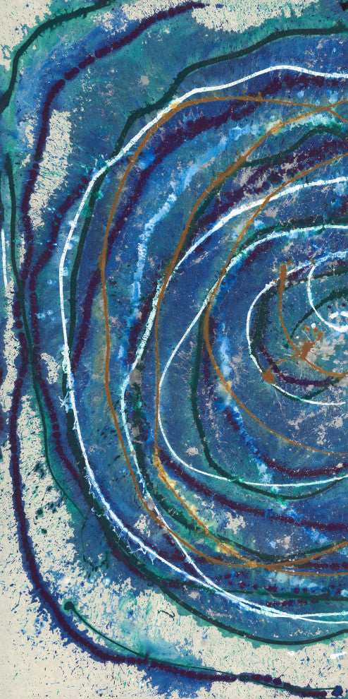 24x48 All Mixed Up V, Unframed Artwork