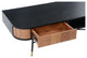 Mid - Century Modern Bezier Coffee Table - Black