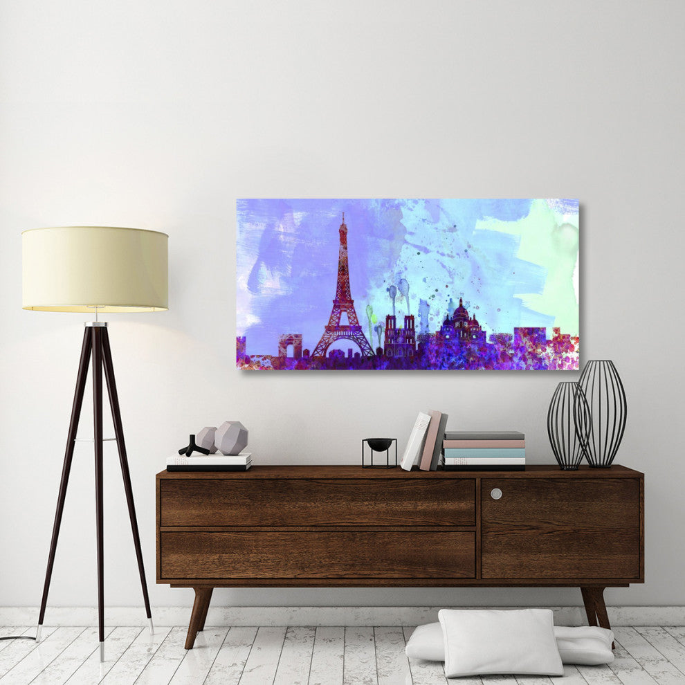 "Paris City Skyline" Fine Art Print