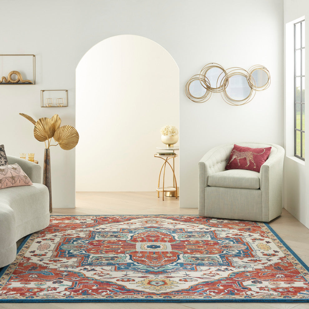 Nourison Home 7'9"x9'9" Parisa Area Rug