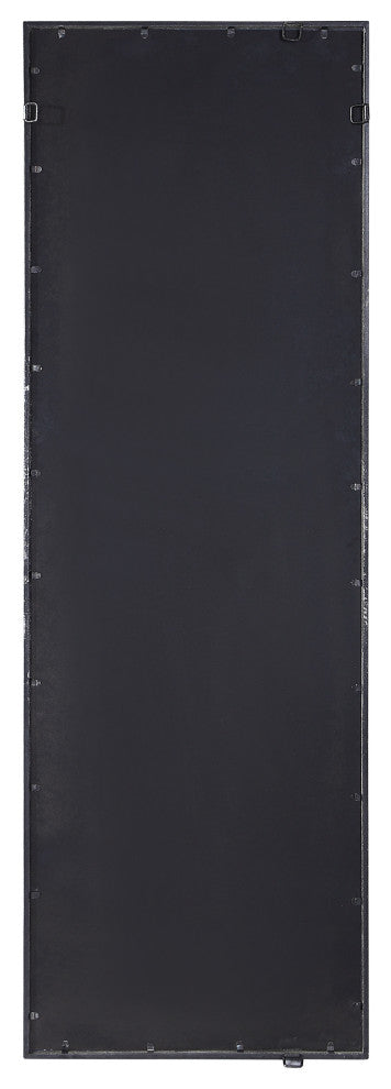 Minimalist Classic Bronze Wall Mirror Full Length Dressing Leaner Metal Gold