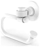 Continental Euro Toilet Tissue Holder With Groovy Accents, Matte White