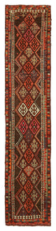 Rug N Carpet - Hand-knotted Turkish 2' 10" x 13' 0" Vintage Runner Rug