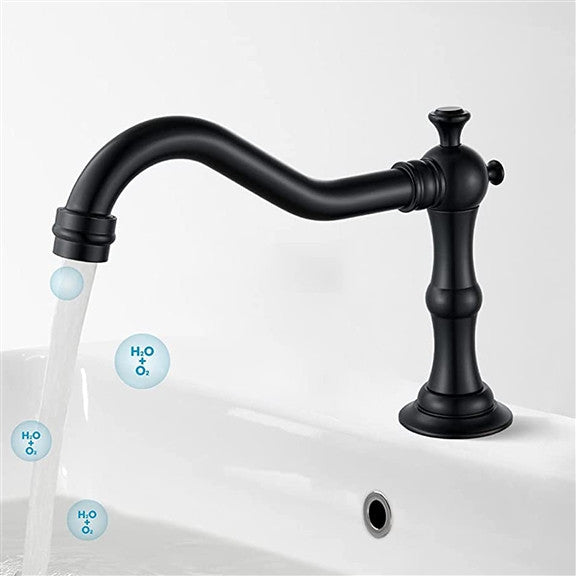 Fontana Commercial Architectural Touchless Sensor Faucet Matte Black