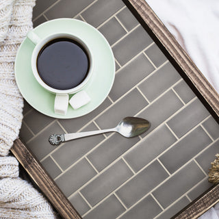 Dark Stone Gray Ceramic Sticktile