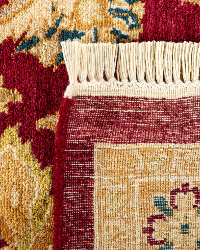 Mogul, One-of-a-Kind Hand-Knotted Area Rug Red, 8' 2" x 10' 4"