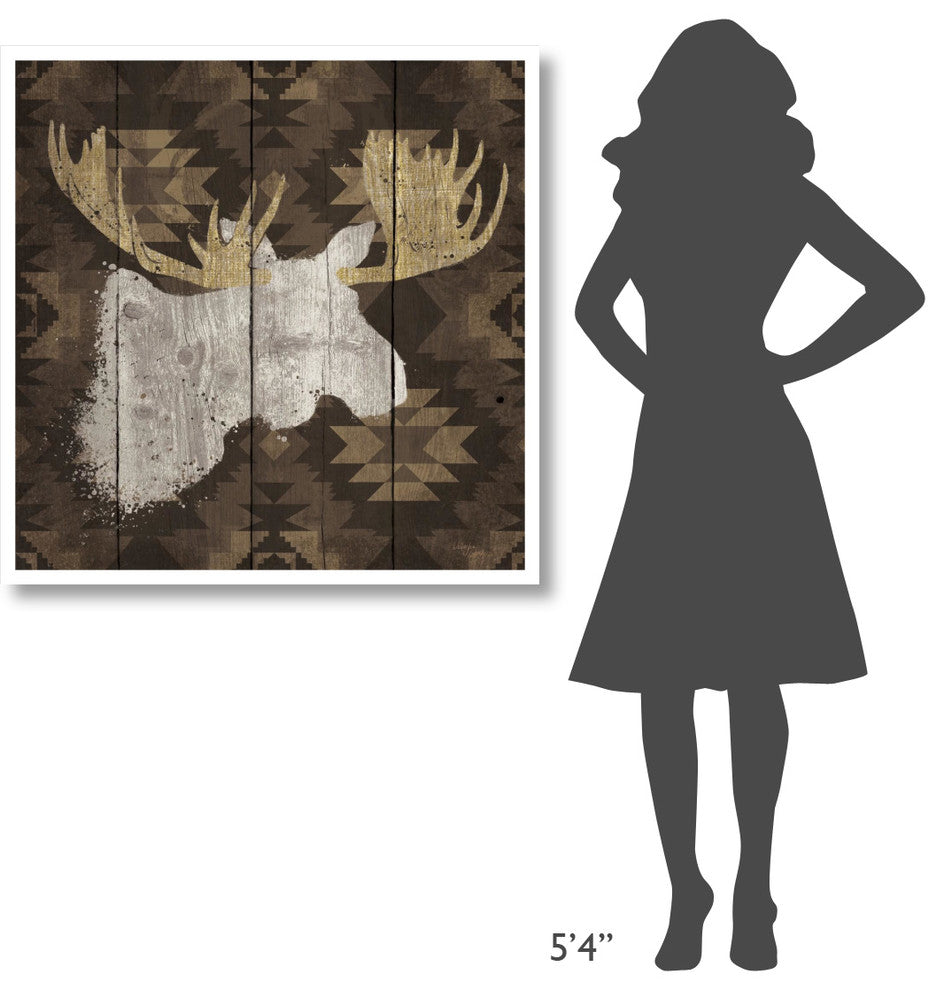 "Precious Antlers IV" Digital Paper Print by Wellington Studio, 38"x38"