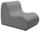 Midtown Foam Classroom Chair, Medium Sizel - Premium Vinyl - Charcoal