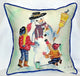 Snowman Pillow 18" x 18"