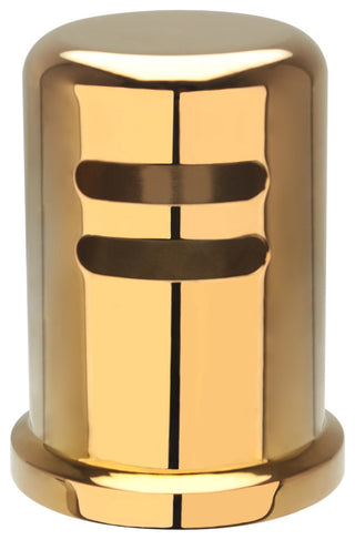 Copper Kitchen Dishwasher Air Gap Cap, Brushed Rose Gold