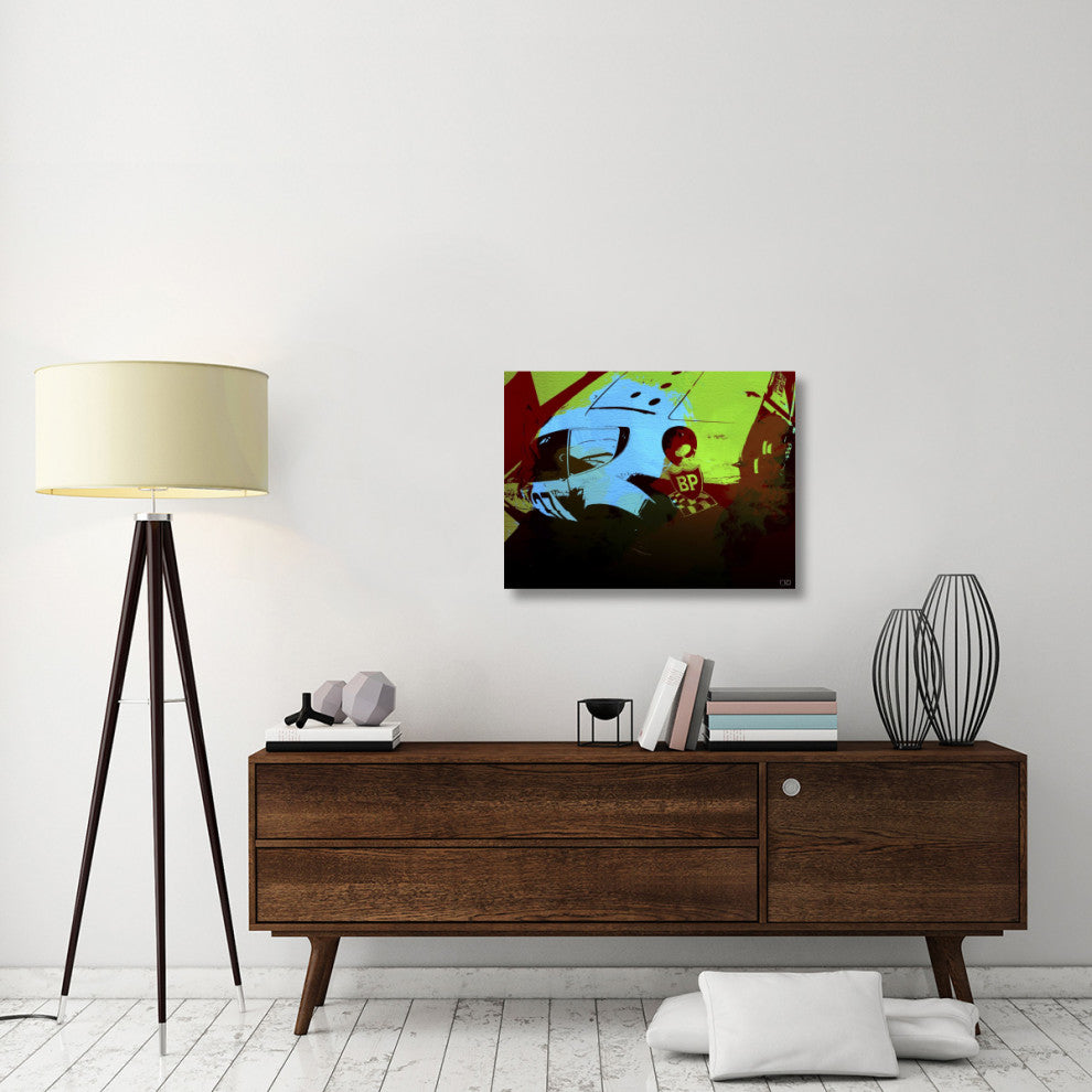 "Ferrari Watercolor 2" Fine Art Print