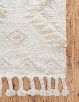 Unique Loom Ivory Mesa Area Rug, Ivory, 2'2x6', Runner
