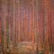 Gustav Klimt Fir Forest I Wall Decal