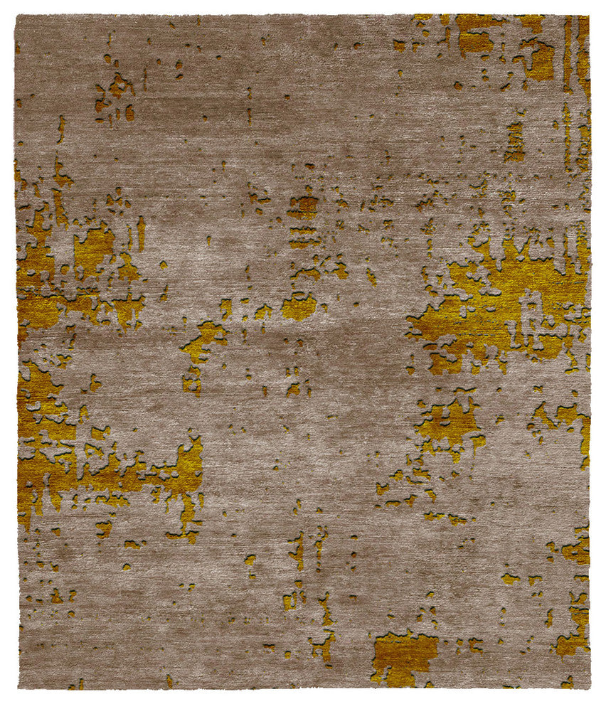 Mojave B Hand Knotted Tibetan Rug, 5'x8'