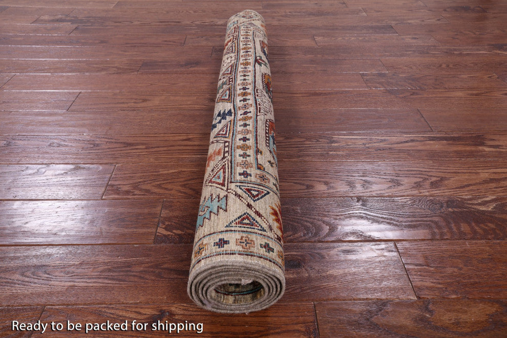3' 11" X 6' 1" Bokhara Handmade Wool Rug - Q12476