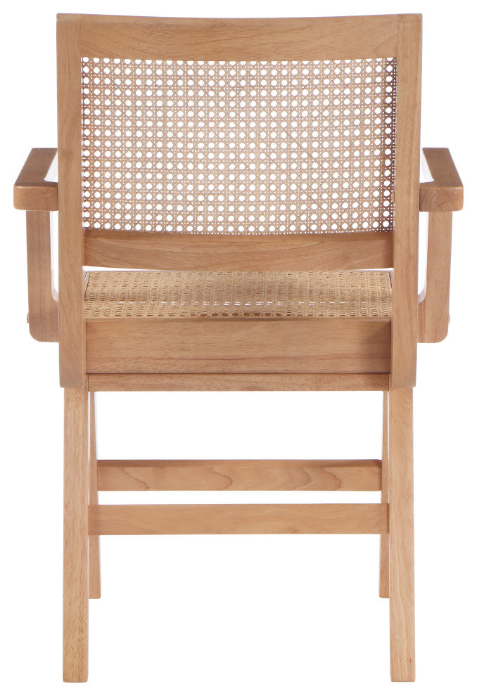 Preston Dining Chair, Set of 2, Natural, Arm Chair
