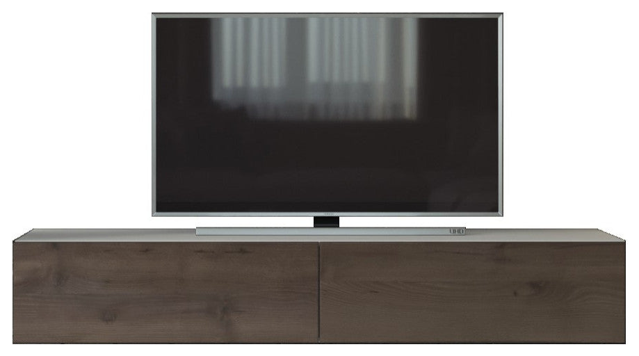 LIDO RTV TV Stand, White/Beech