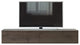 LIDO RTV TV Stand, White/Beech
