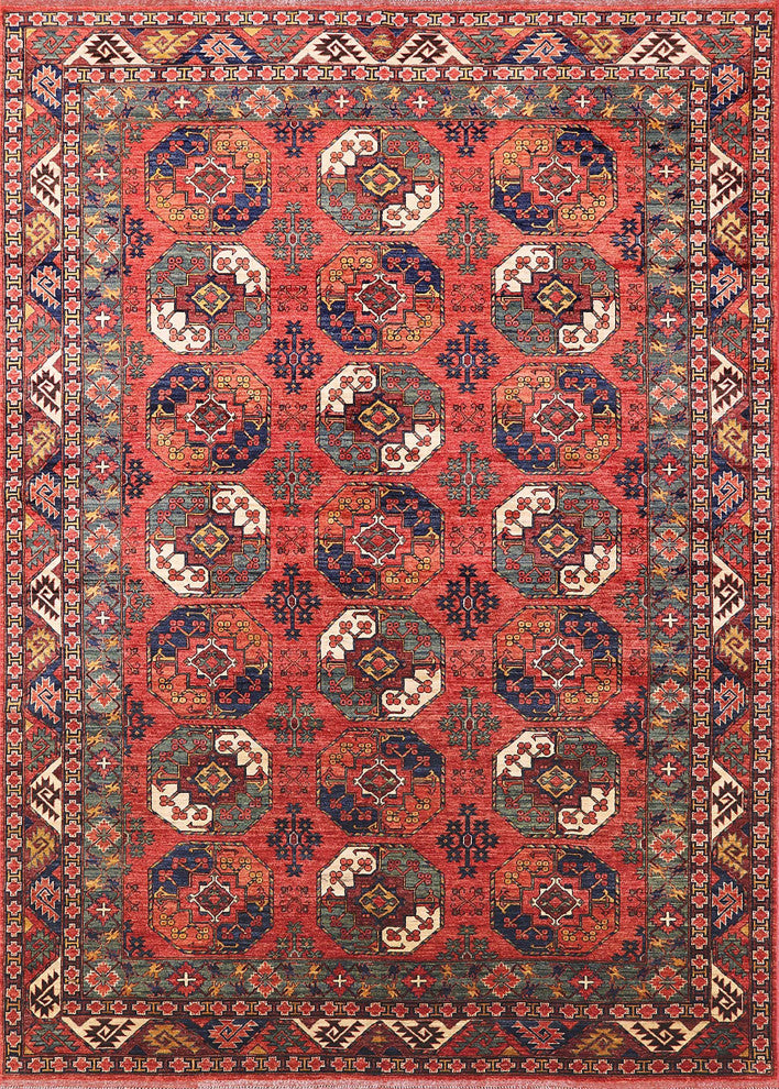 Ahgly Company Indoor Rectangle Mid-Century Modern Area Rugs, 8' x 10'