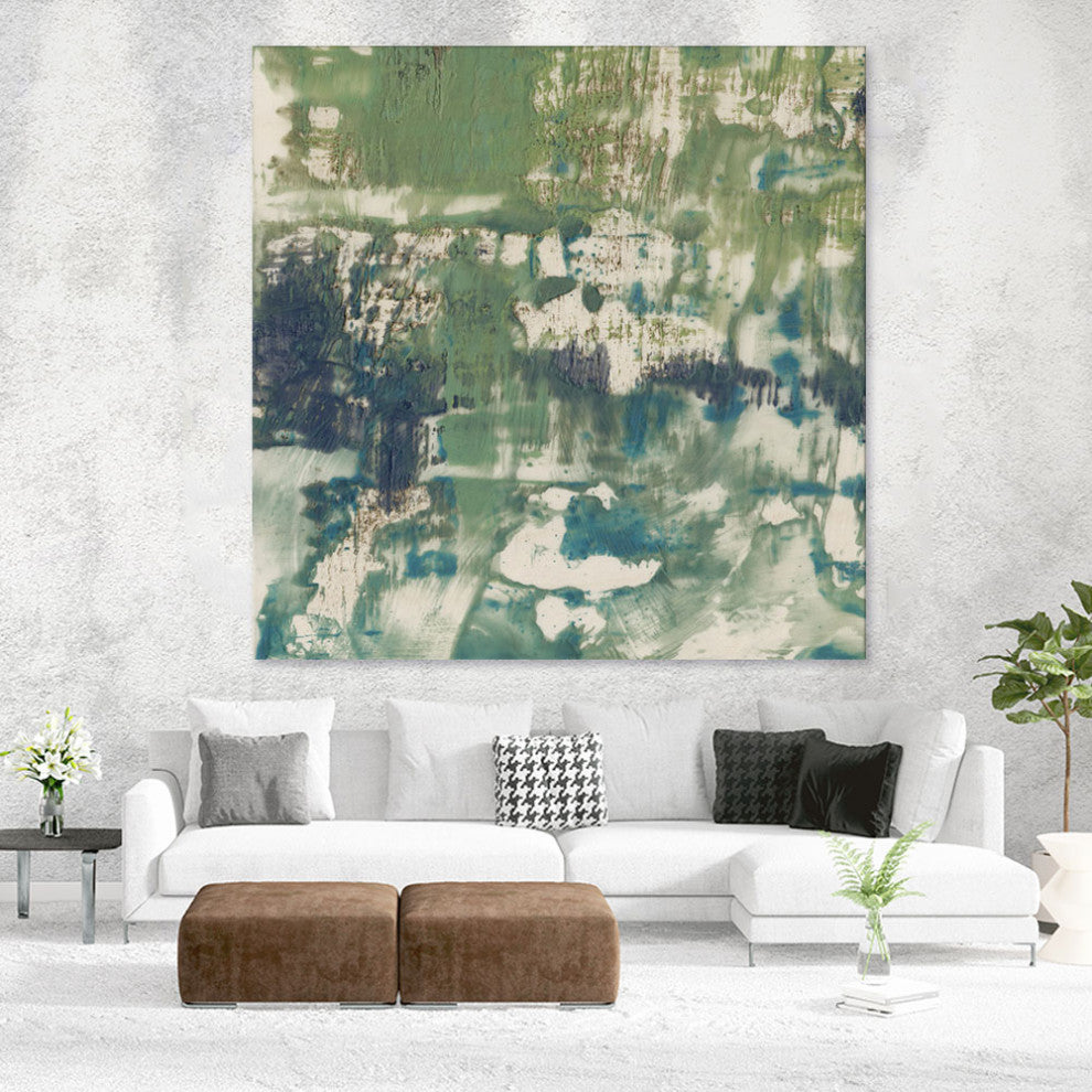 "Obscured Horizon I" Fine Art Giant Canvas Print, 54"x54"