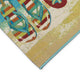 Esencia Flip Flops Forever Indoor/Outdoor Mat Blue 2'5"x3'11"