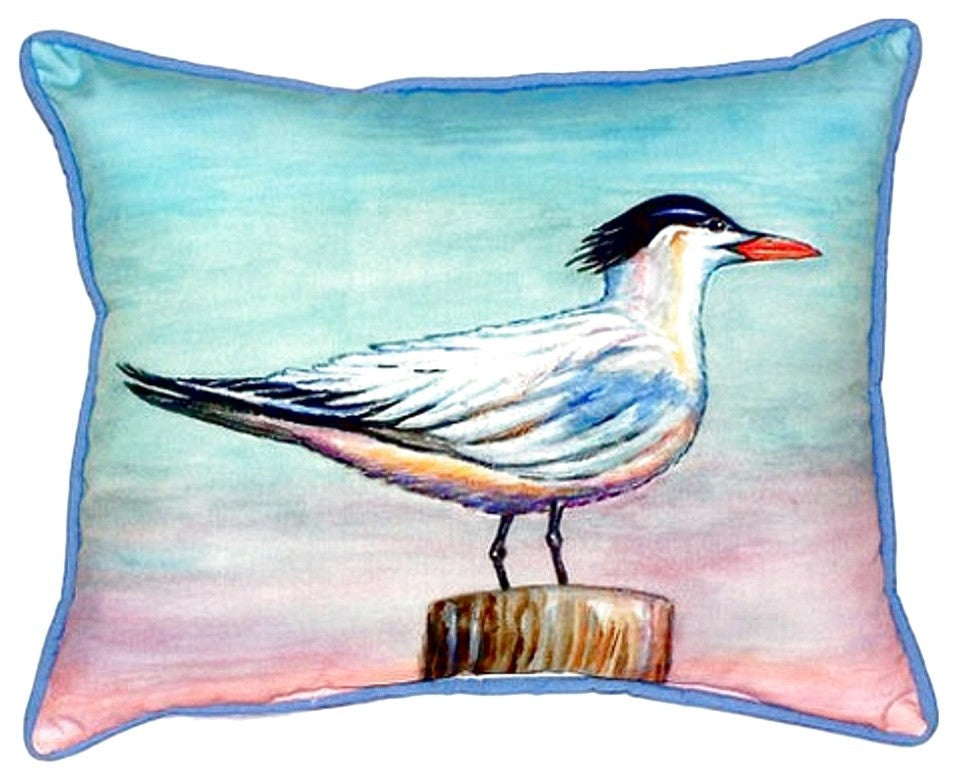 Royal Tern Small Indoor/Outdoor Pillow 11x14 - Set of Two