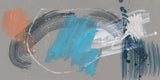 "Whimsical Marks II" Fine Art Giant Canvas print 72"x36"